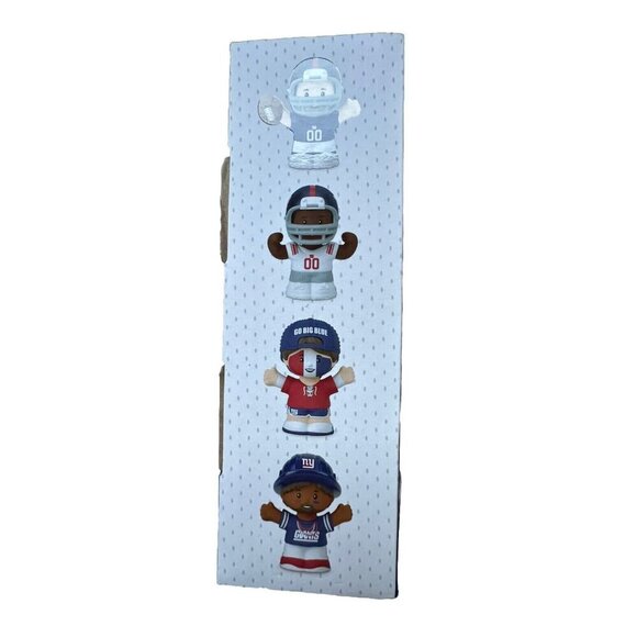 Fisher Price NFL New York Giants “Big Blue” Little People Collector Set Series - Picture 4 of 5